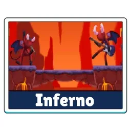 Инферно — карта Supreme Duelist Stickman
