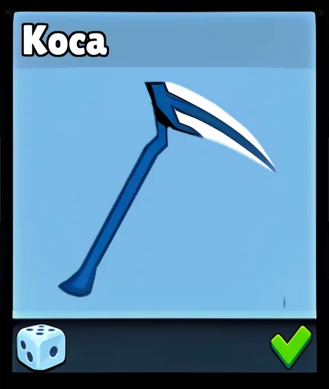 Коса — оружие Supreme Duelist Stickman